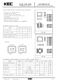 Datasheet KF448AV manufacturer KEC